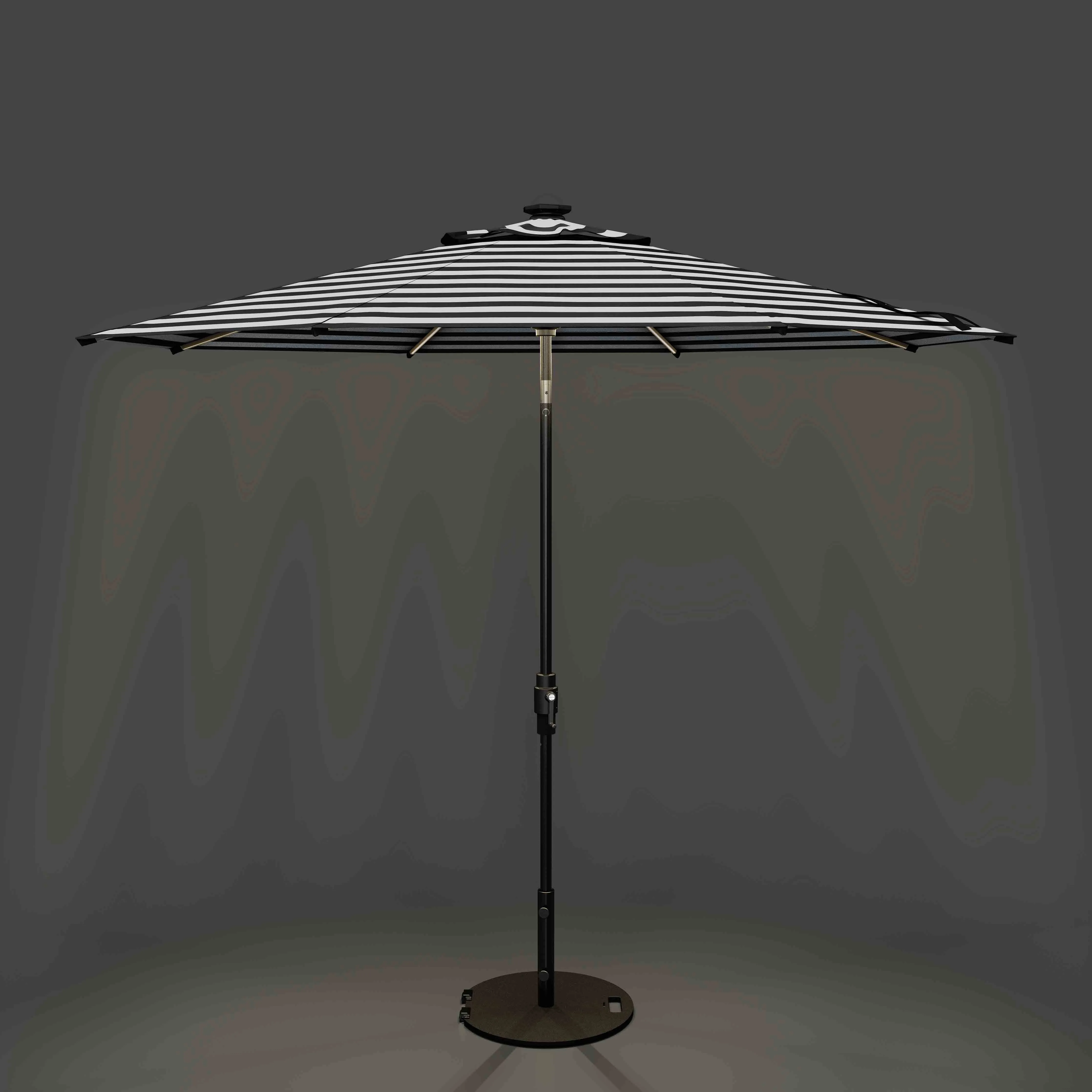 The LED Swilt™ - Sunbrella Black & Grey