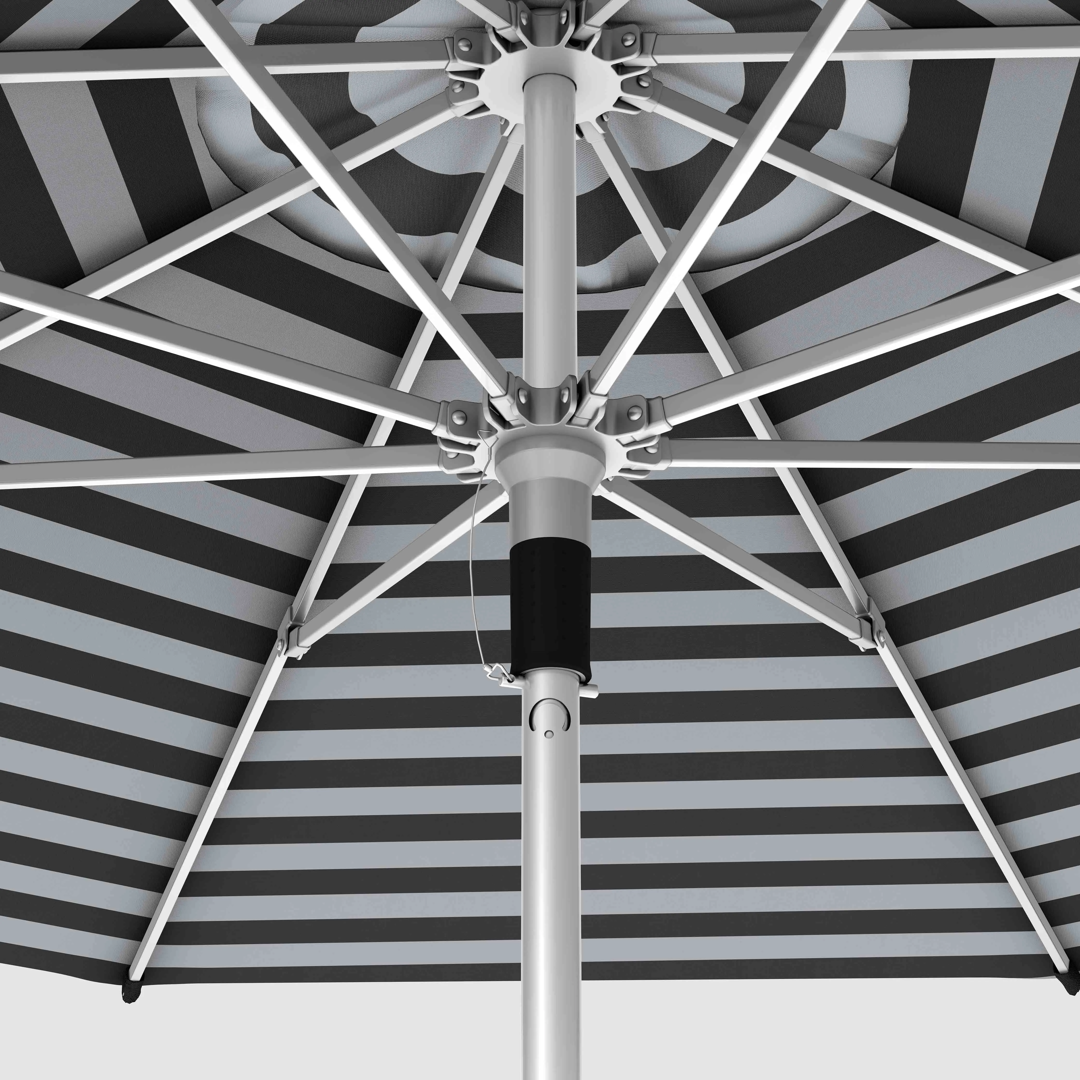 The Push and Pop™ - Sunbrella Black & Grey