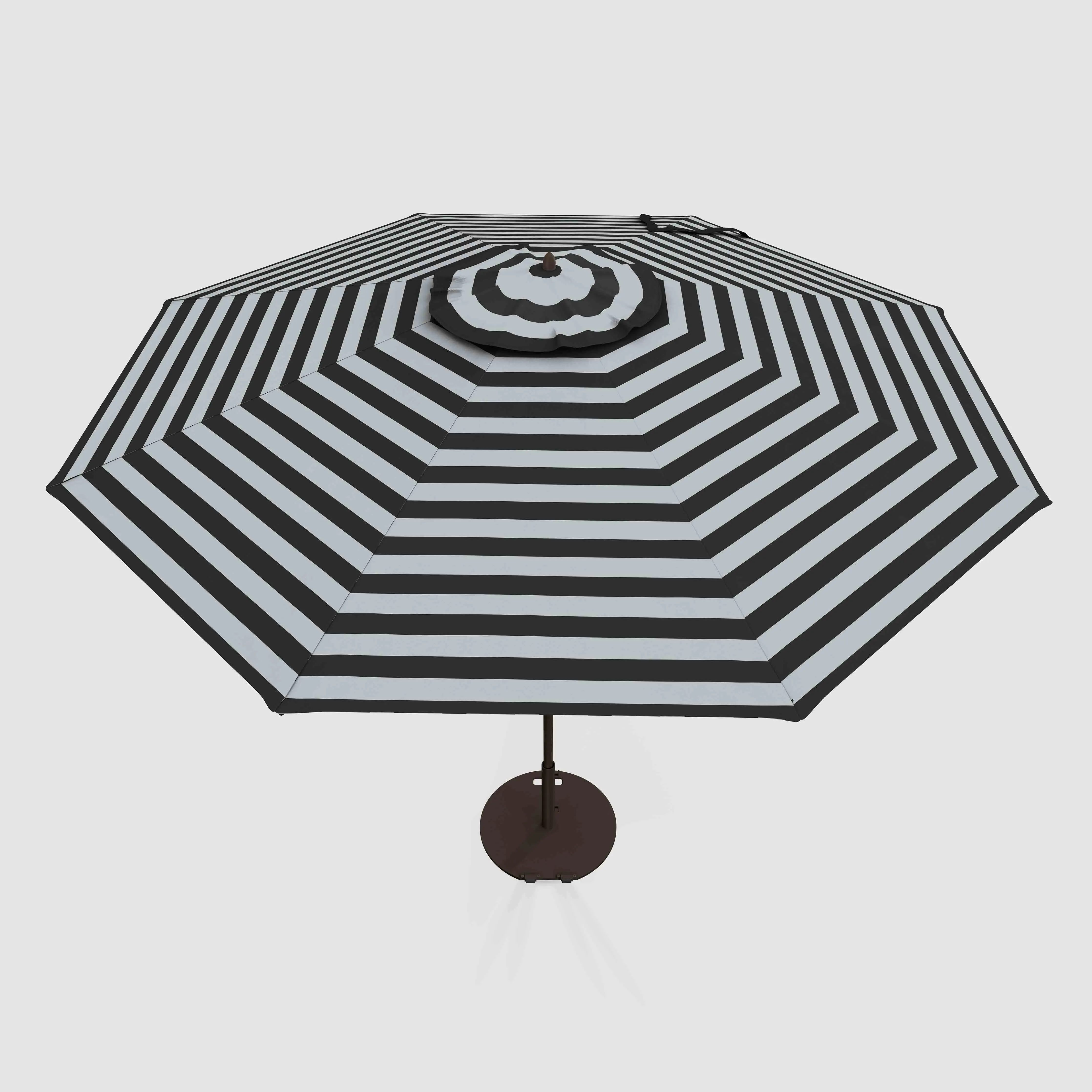 The Push and Pop™ - Sunbrella Black & Grey