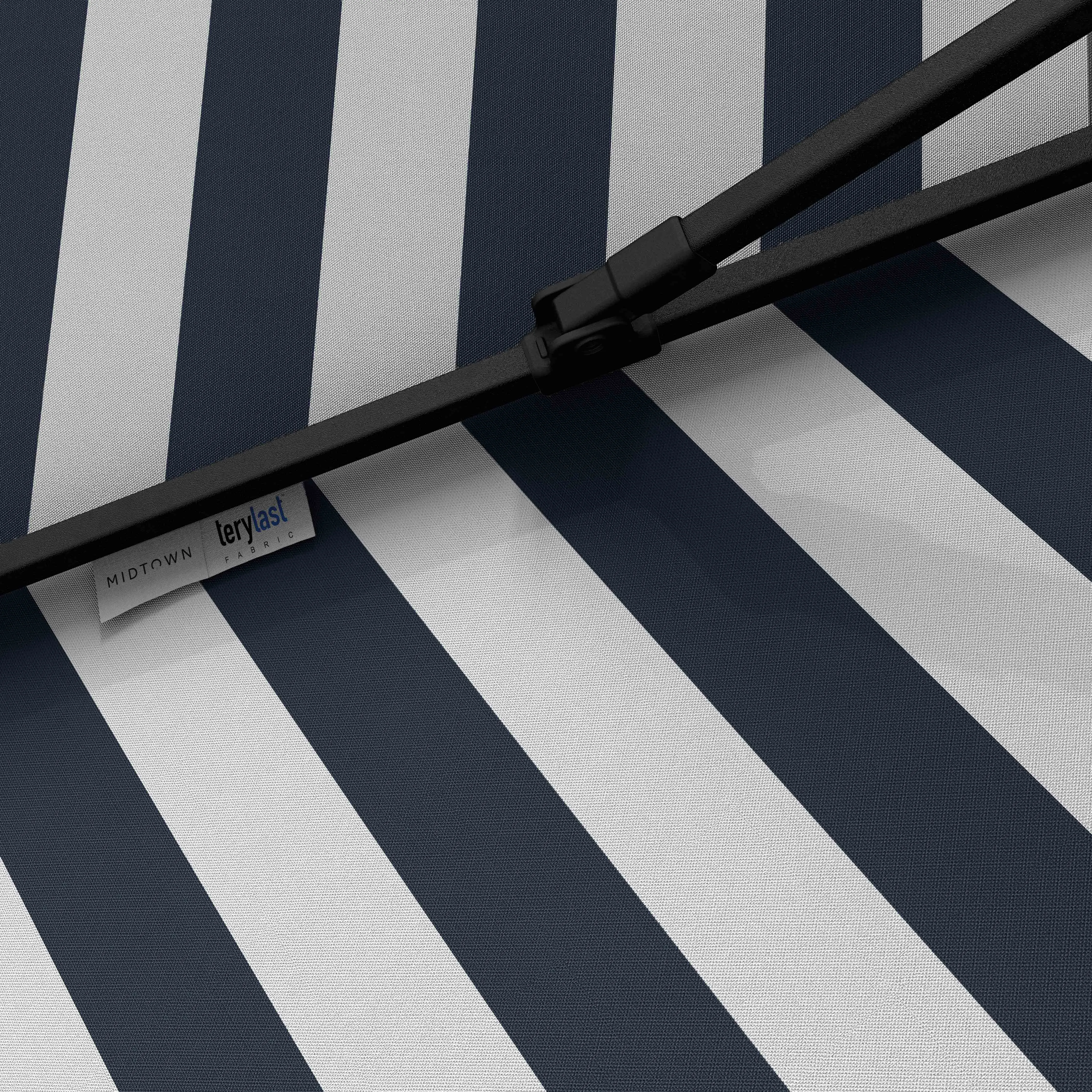 The Push and Pop™ - Terylast Navy Stripes