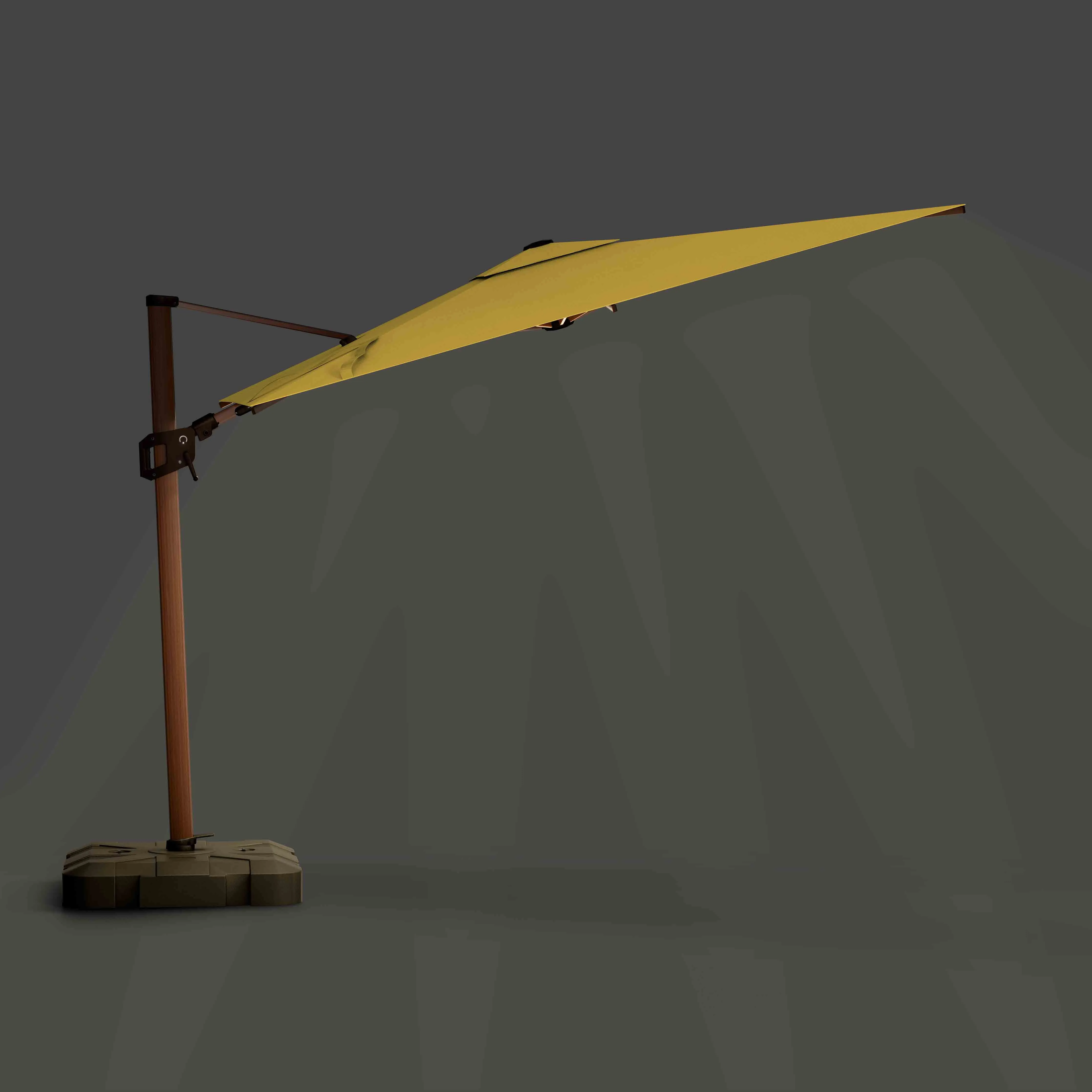 The Supreme Wooden™ - Sunbrella Yellow