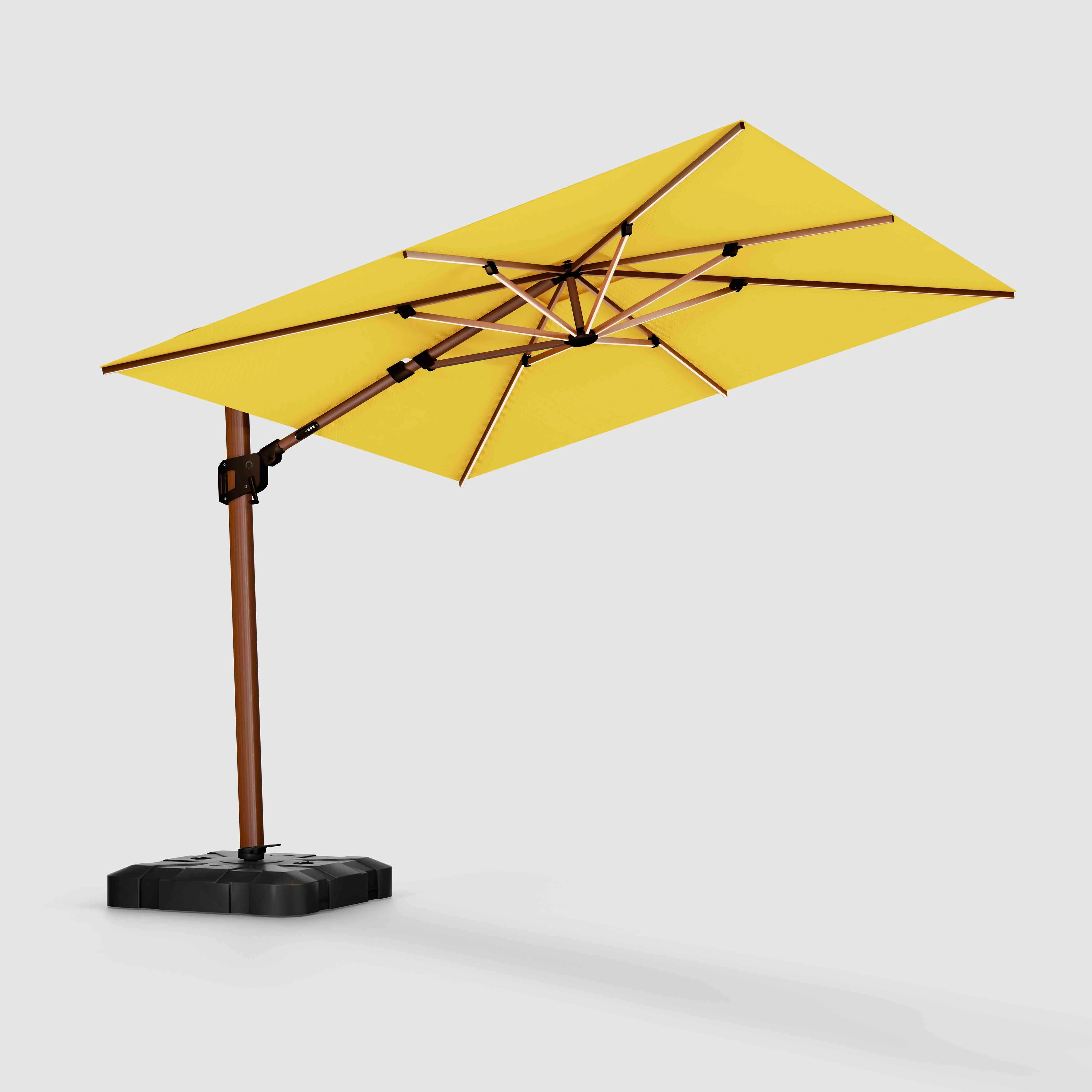 The Supreme Wooden™ - Sunbrella Yellow