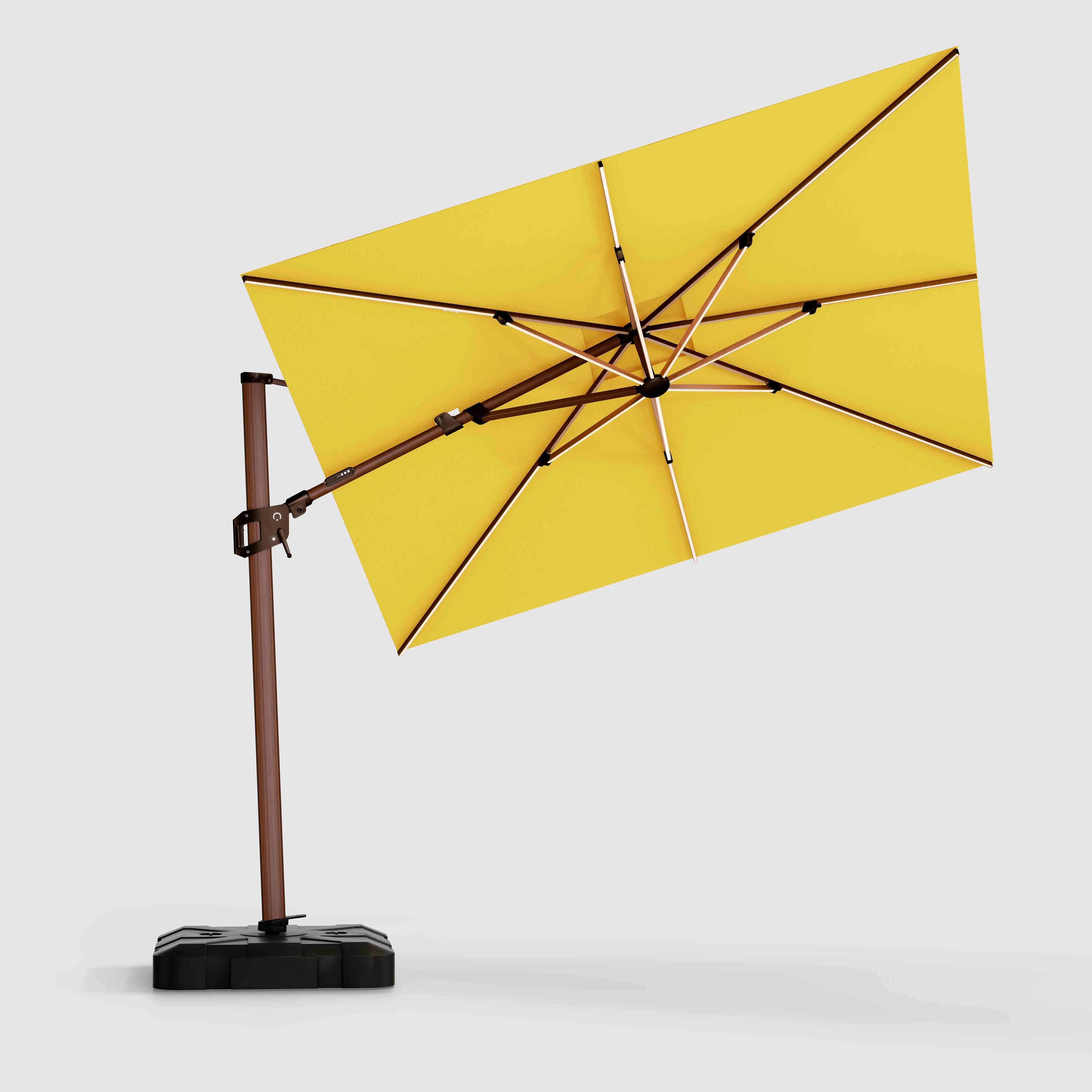 The Supreme Wooden™ - Sunbrella Yellow