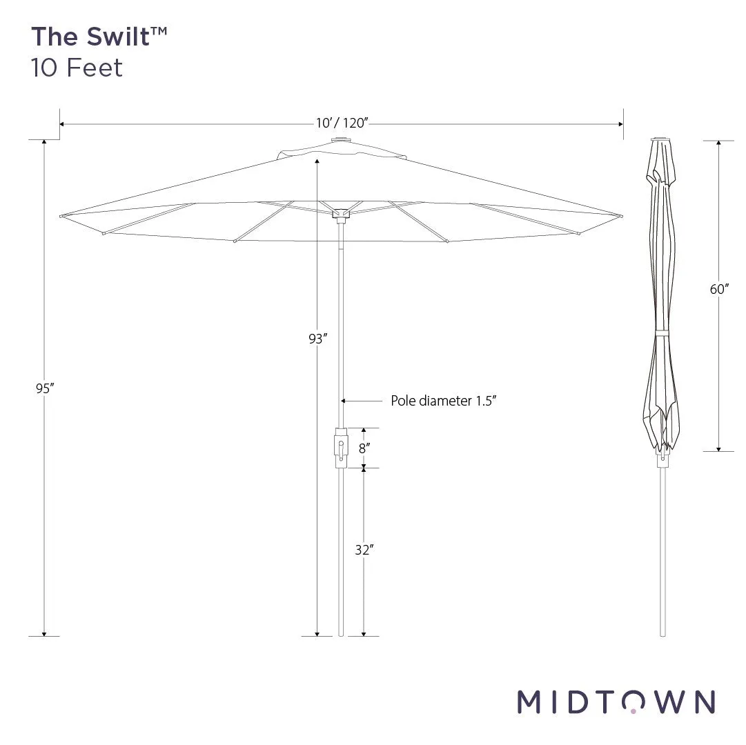 The Swilt™ - Sunbrella Bay Brown