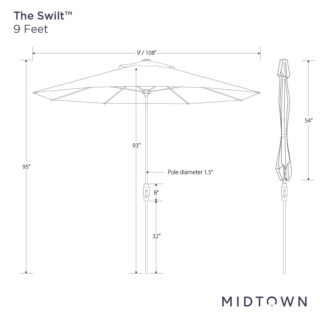 The Swilt™ - Sunbrella Bengali Purple