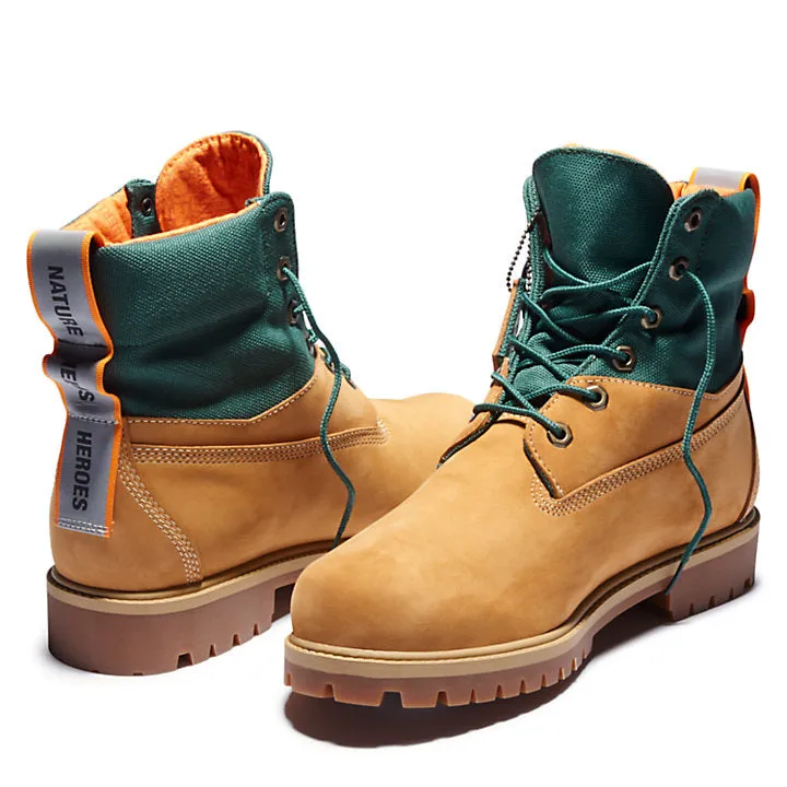 Timberland PREMIUM 6 IN TREDLIGHT WATERPROOF BOOT Men’s - ARMY GREEN/WHEAT NUBUCK