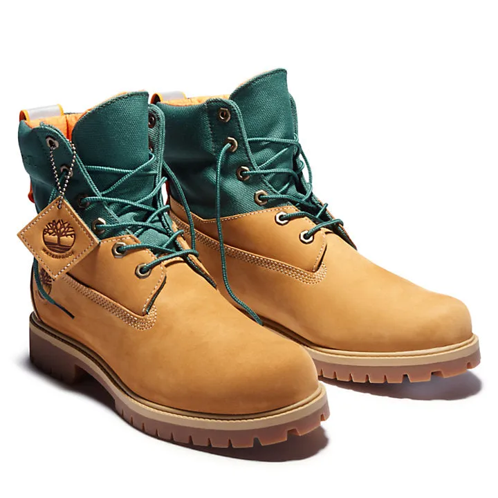 Timberland PREMIUM 6 IN TREDLIGHT WATERPROOF BOOT Men’s - ARMY GREEN/WHEAT NUBUCK