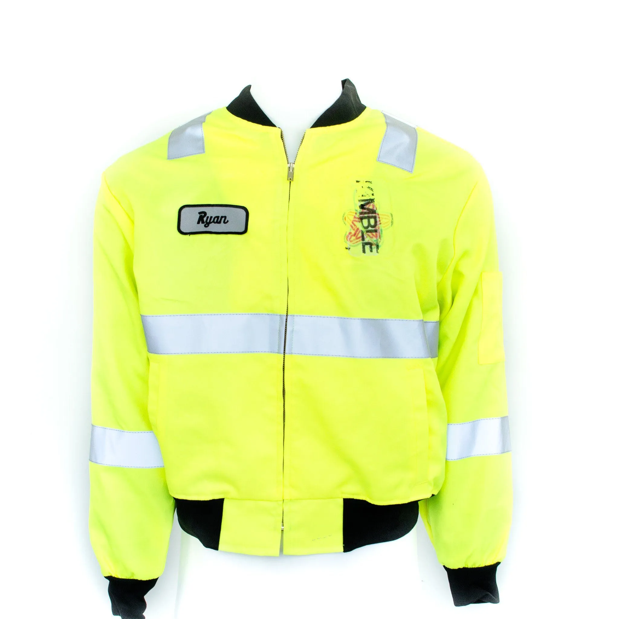 Used B-Grade Hi-Visibility Lined Coat - Mixed Colors