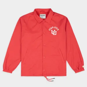 Utah Utes Interlocked "UU" Vintage Coaches Jacket