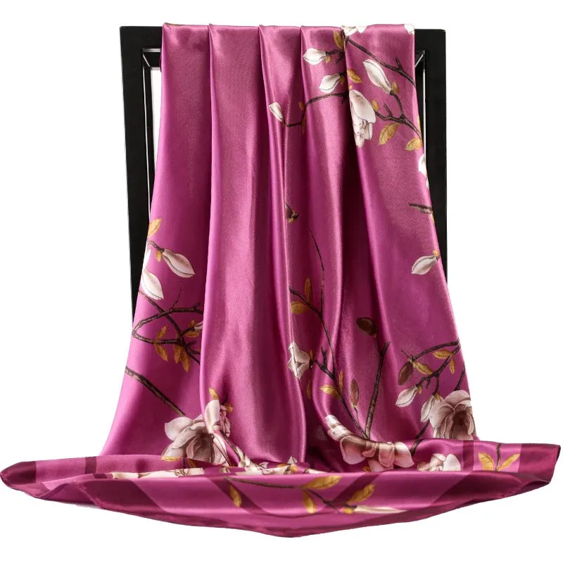 Vibrant Print Floral and Abstract Scarf Collection