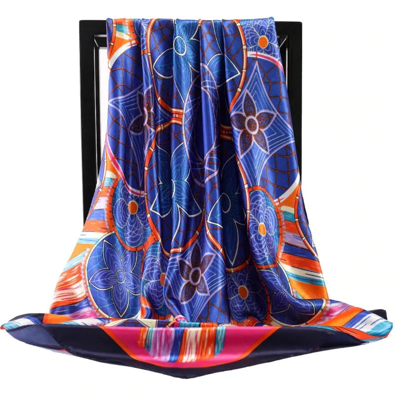 Vibrant Print Floral and Abstract Scarf Collection