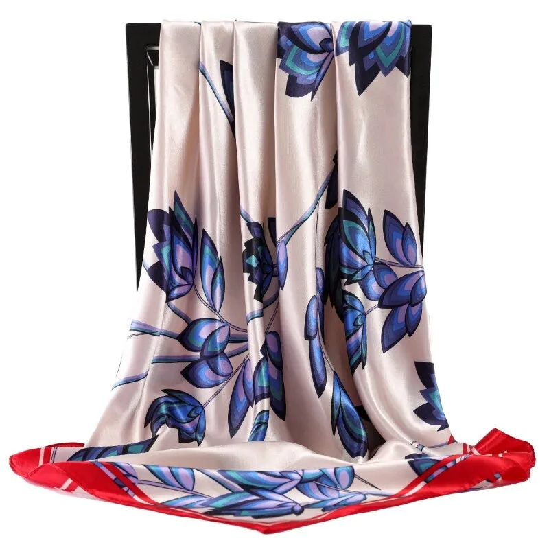 Vibrant Print Floral and Abstract Scarf Collection