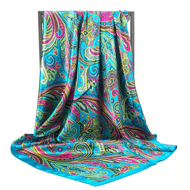 Vibrant Print Floral and Abstract Scarf Collection