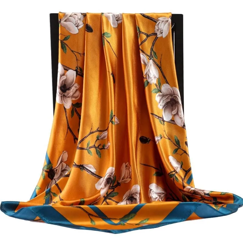 Vibrant Print Floral and Abstract Scarf Collection