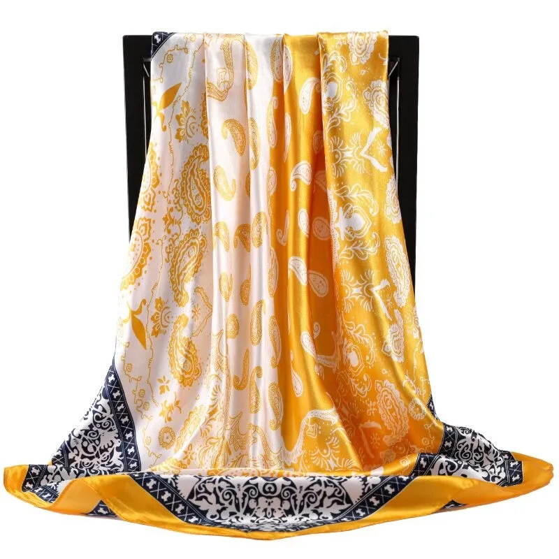 Vibrant Print Floral and Abstract Scarf Collection