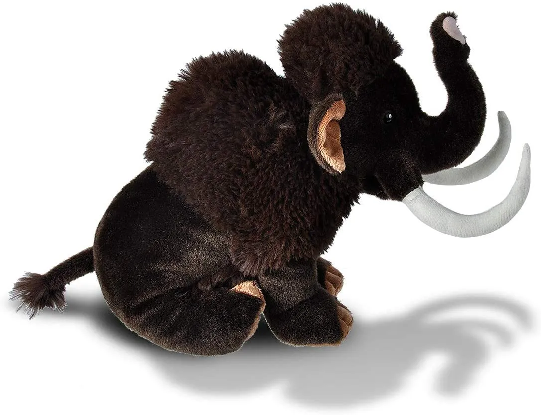 Wild Republic Woolly Mammoth Plush, Stuffed Animal, Plush Toy, Gifts for Kids, Cuddlekins 12"