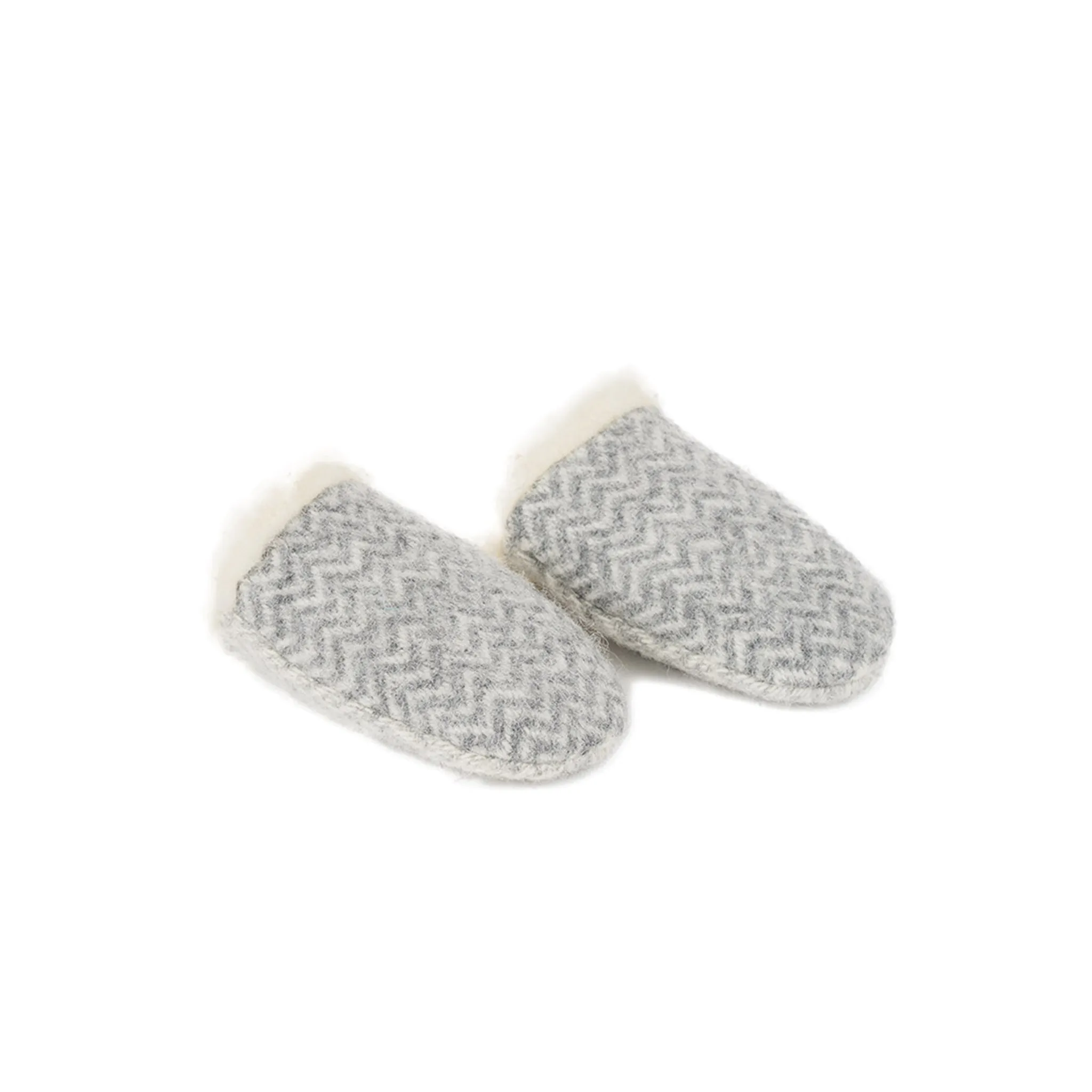 Wool mittens GREY