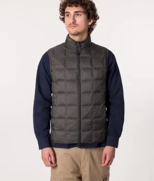 Zip Through Hi Neck Gilet